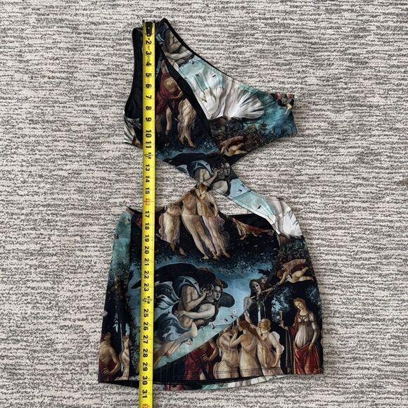 New H:OURS Olivia Mini Dress in Multi Renaissance Revolve Medium - Picture 5 of 10